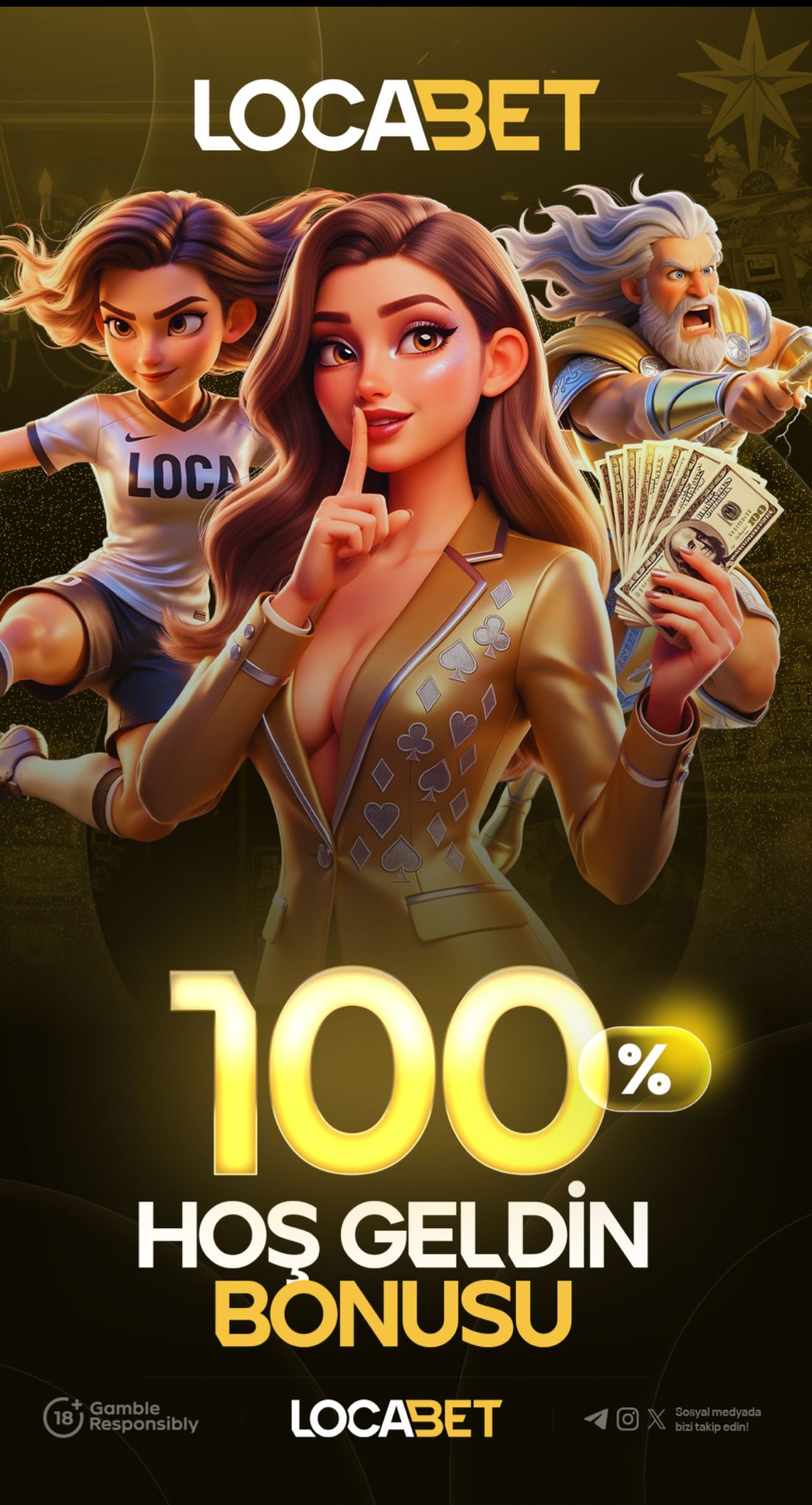 Locabet %100 Hoşgeldin Bonusu
